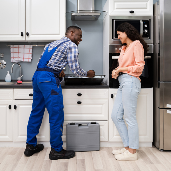 what kind of warranty do you offer on your cooktop repair services in Irvington Iowa